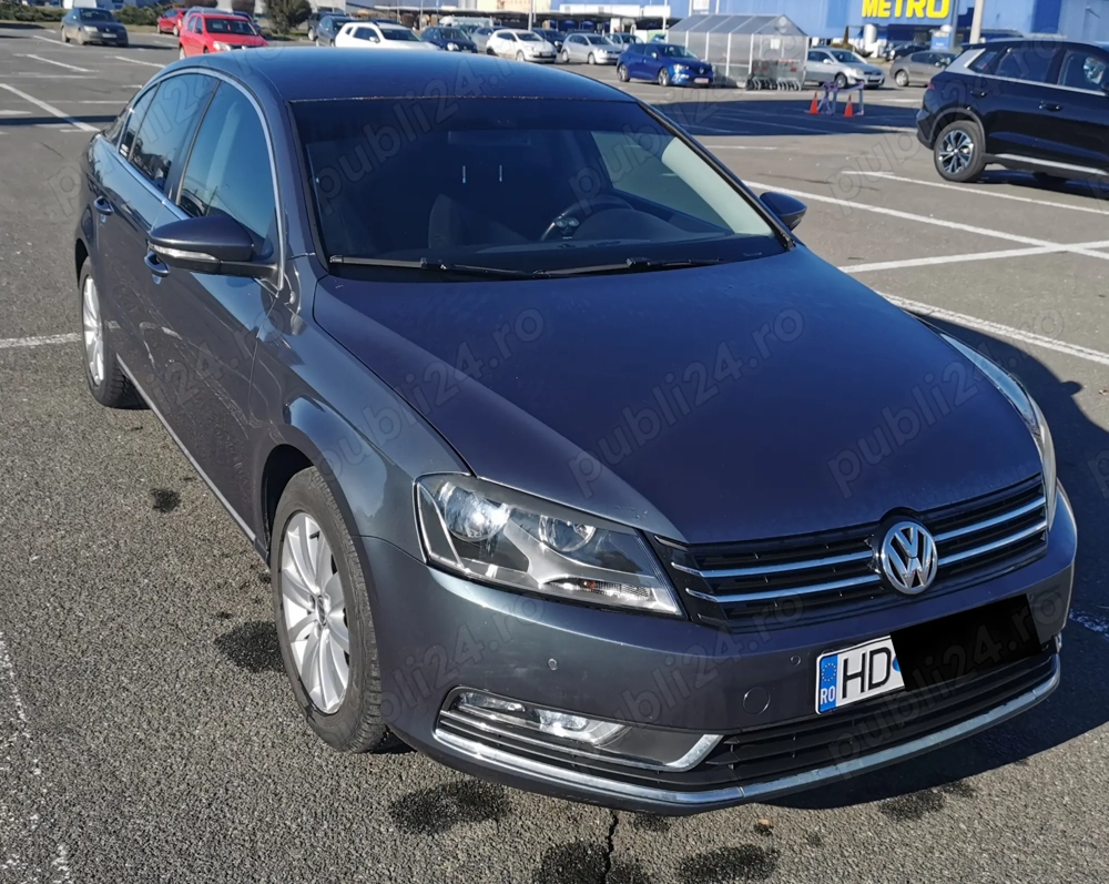 VW Passat B7 Berlina, 2.0 TDI CFF 140 CP, cutie manuala, bine intretinut