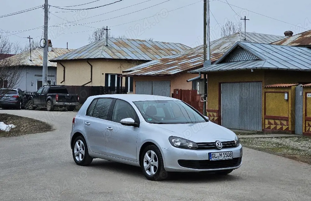 VW Golf 6 1.6MPI DSG2 Automata Navigatie DubluClima SenzoriParcare CamerăMarșarier Bluethoot Euro5 