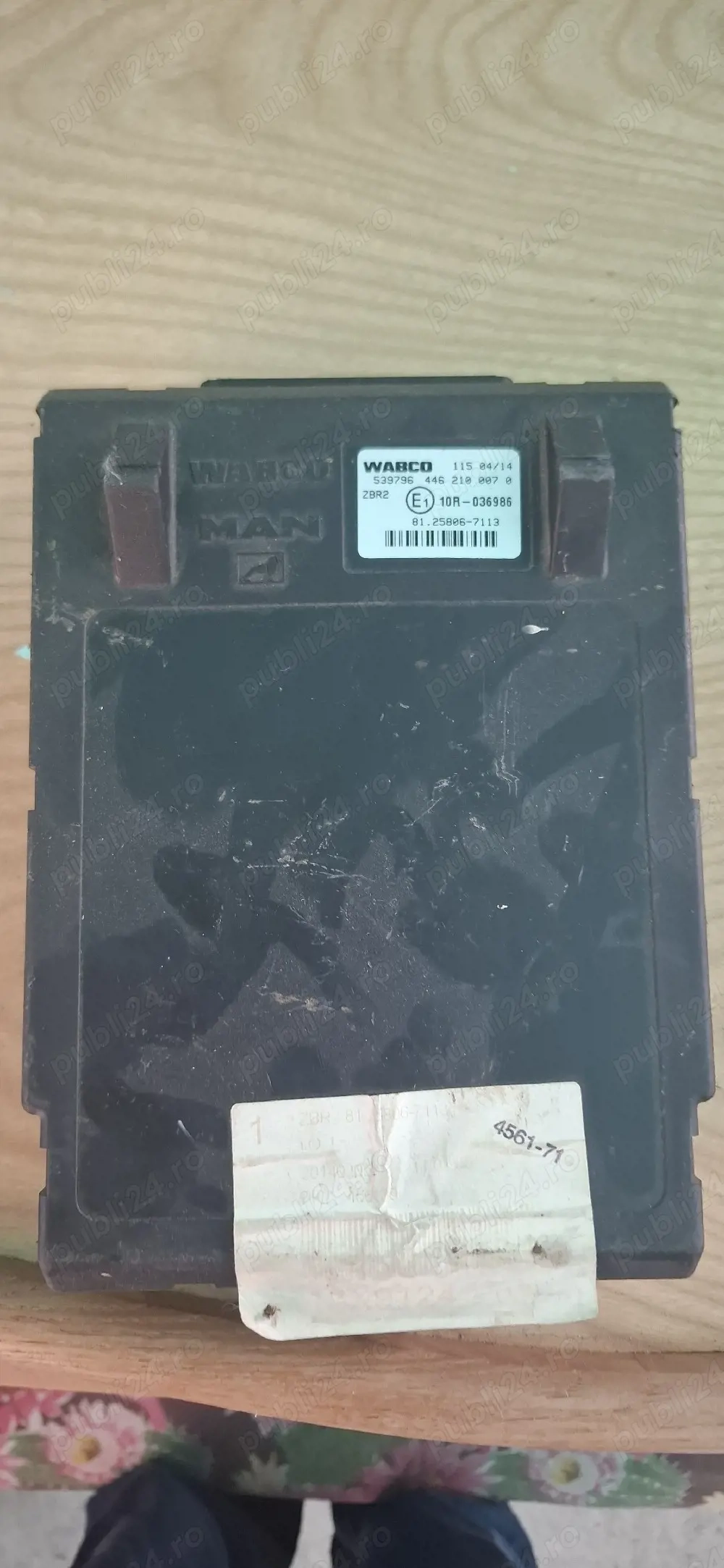 unitate de cotrol man