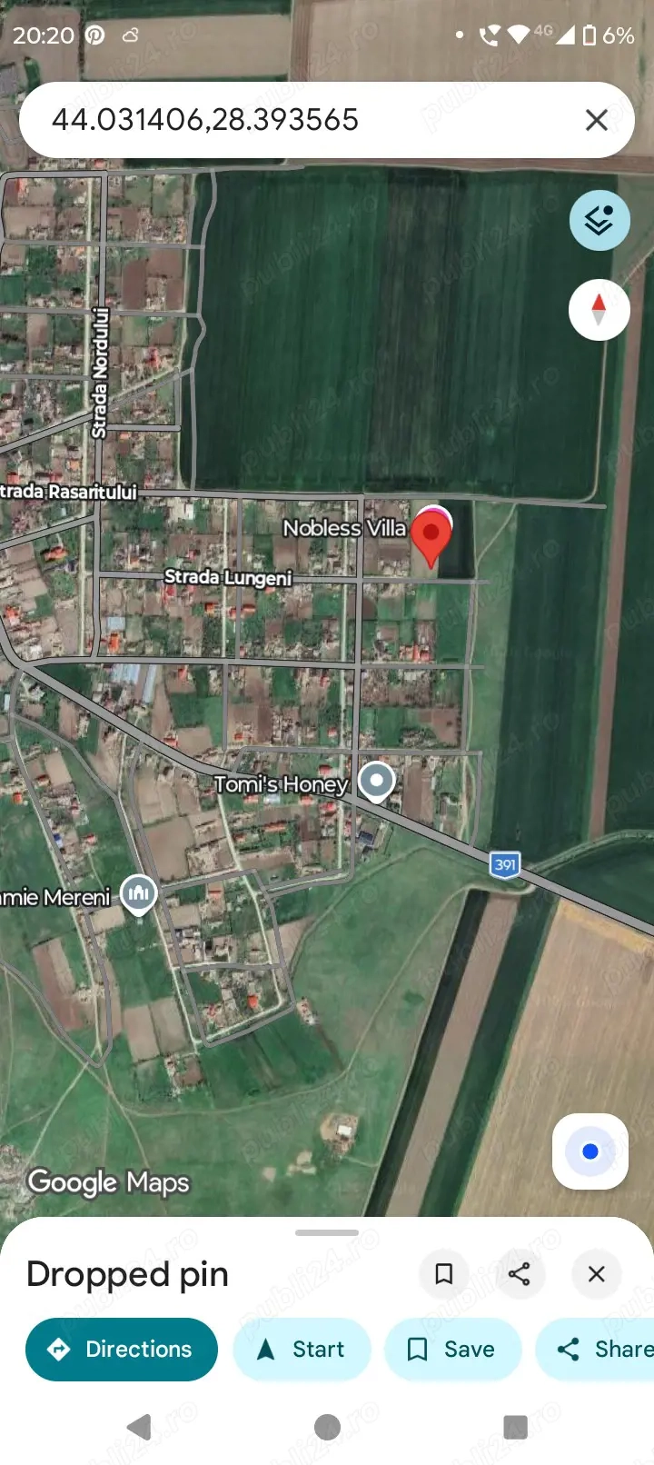 Teren intravilan construibil