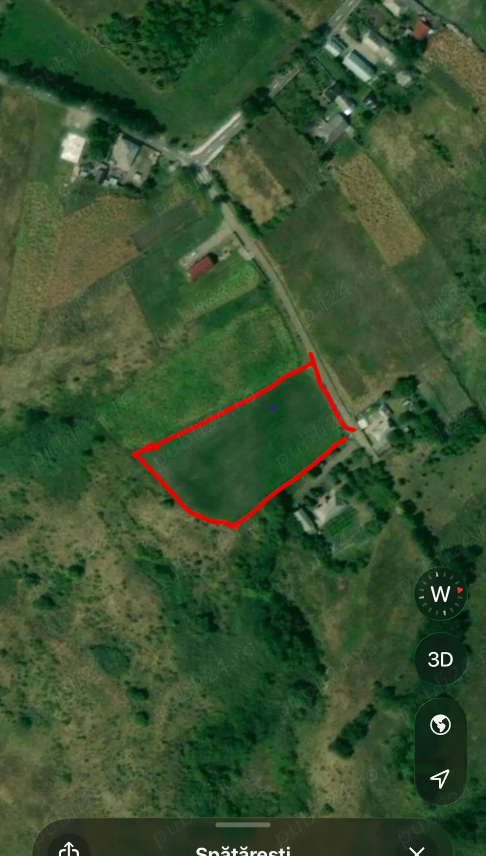 Vând teren intravilan 