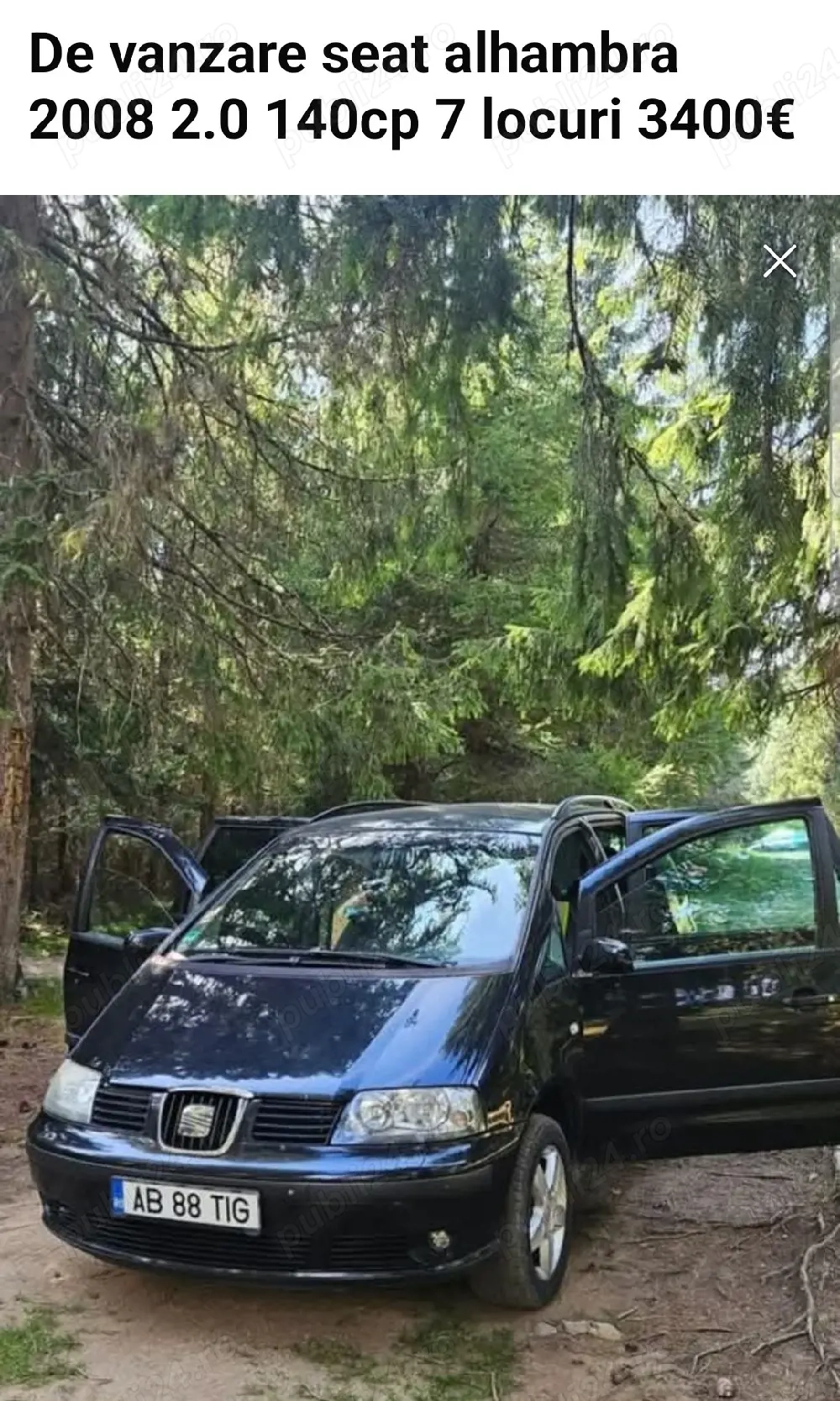 De vanzare seat alhambra