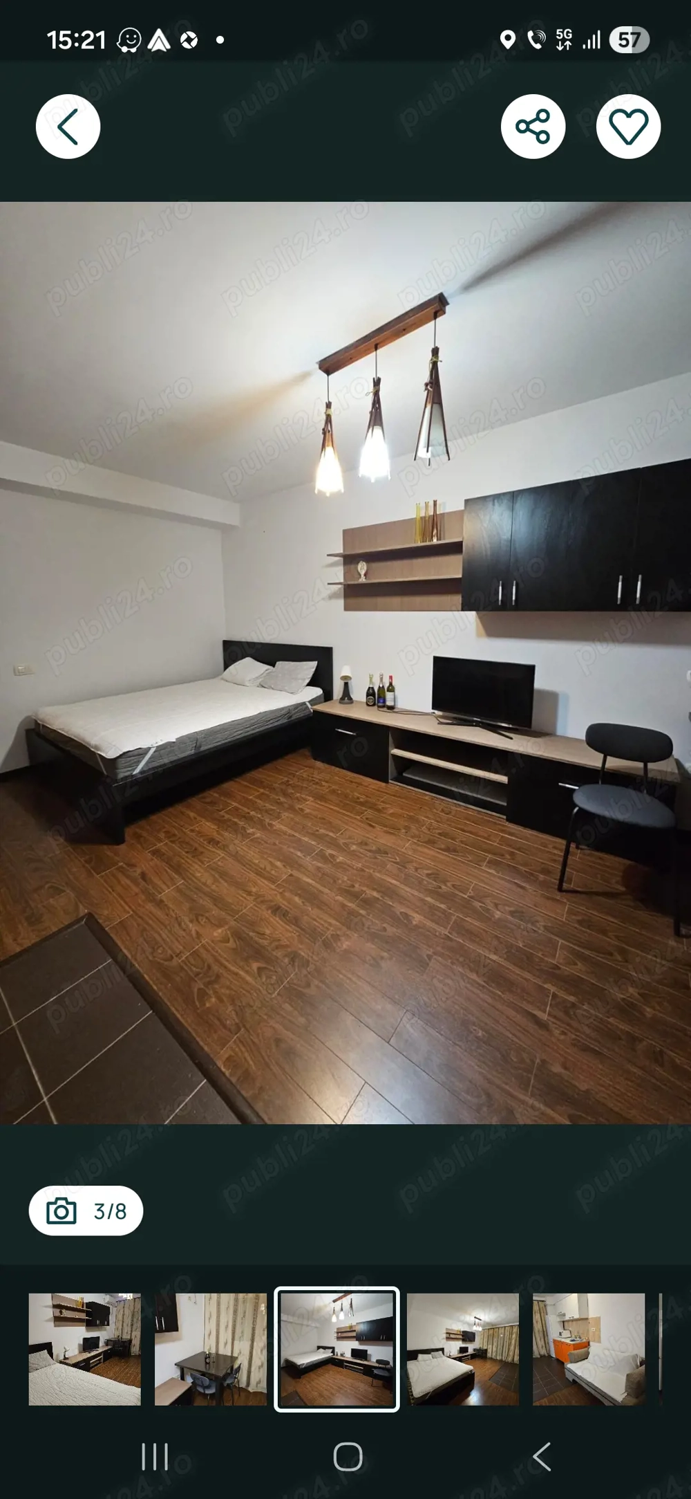 Inchiriez Garsoniera mobilata si dotata in Militari Residence