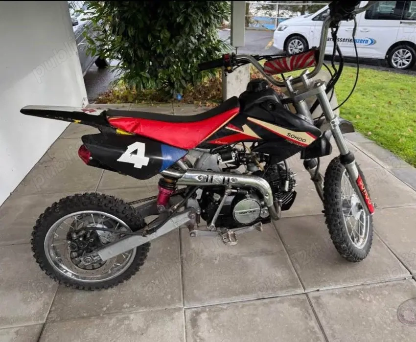 cross ducar 125 cc mini