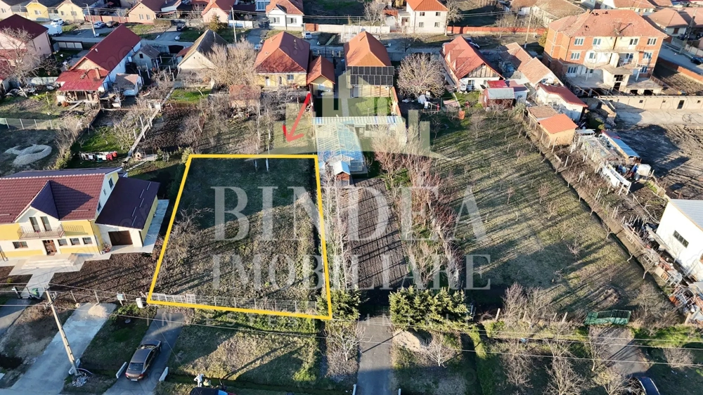 Teren pretabil constructie casa- cartier linistit Giarmata