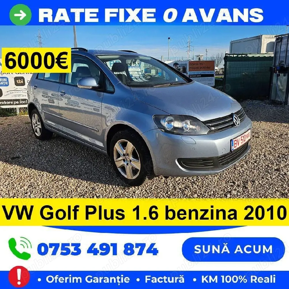 Golf plus 2010-1.6 MPI-E5