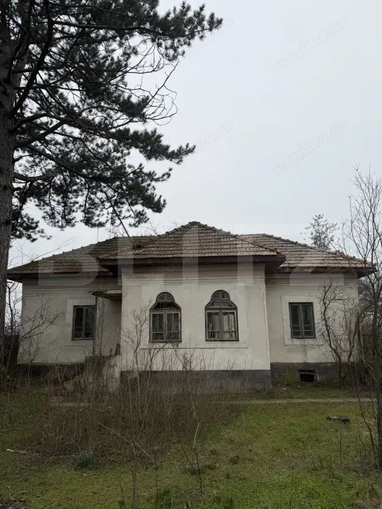 Casa parter 2714 mp teren, front 104 ml, strada principala Caciulatesti