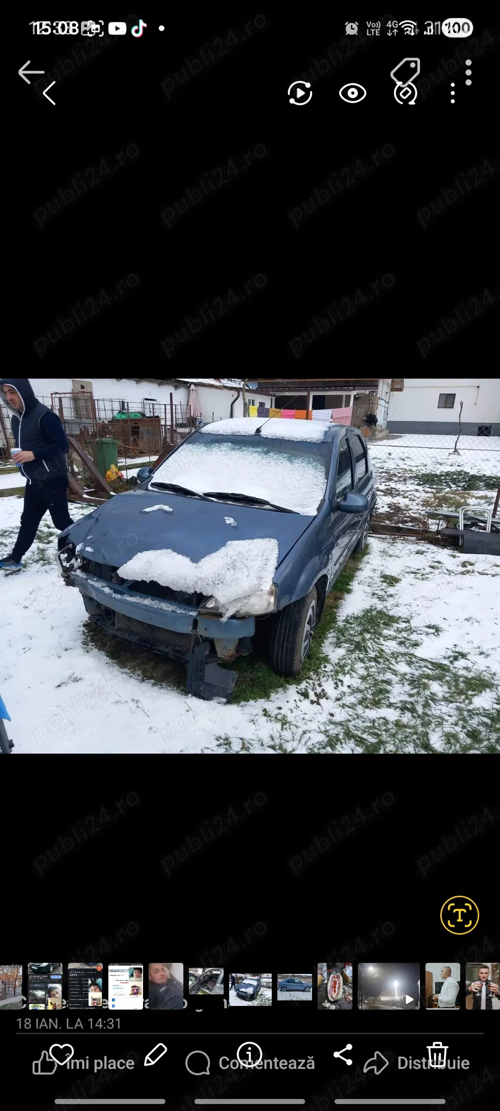 Dacia logan 16 benzina