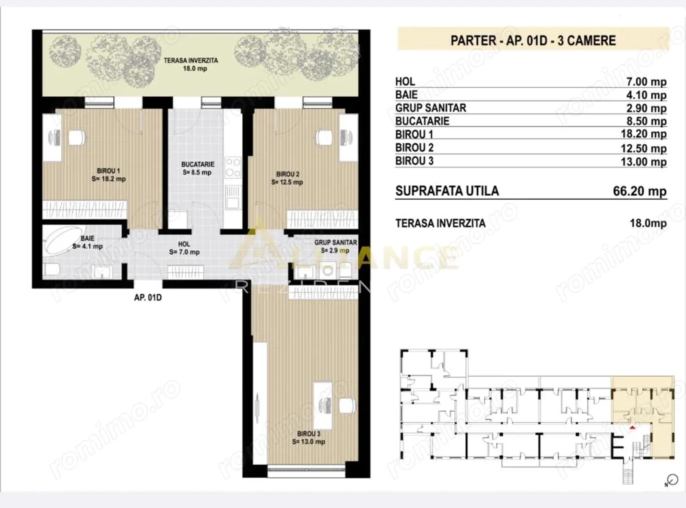 Apartament 3 camere Sector 4 Metalurgiei