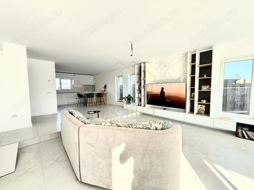 Vila cu 6 camere eficienta energetic 265 mp utili | Sacalaz | E-V