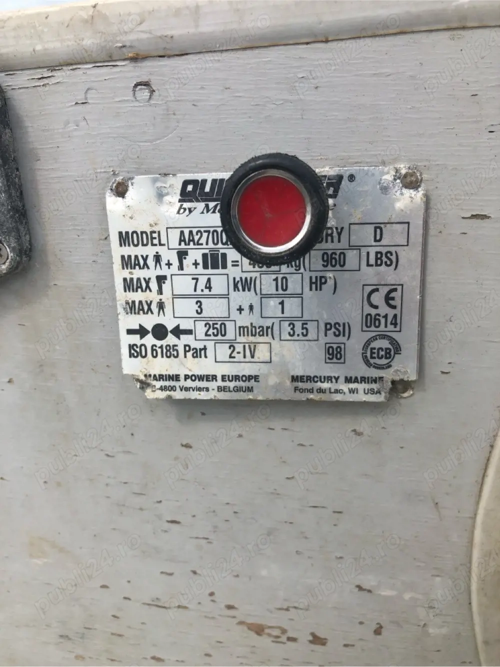 Barca pneumatica de vanzare