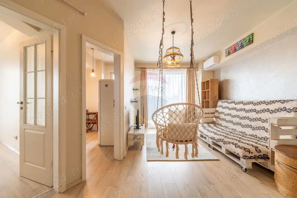 Apartament de vanzare 2 camere Vision Marasti 57mp Mobilat Utilat