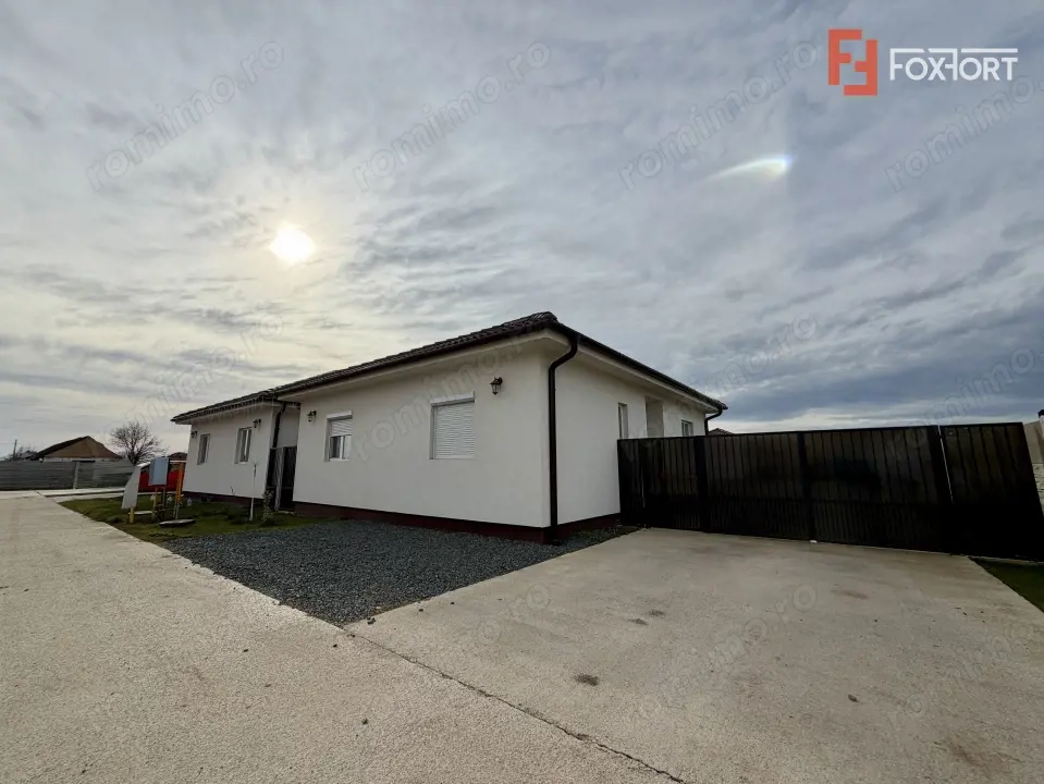 Casa individuala cu 3 camere pe parter - predare la cheie - in Sanandrei