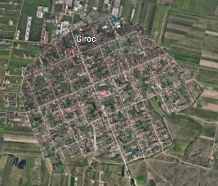 Giroc- teren extravilan- 4000 mp - front 280m- padure