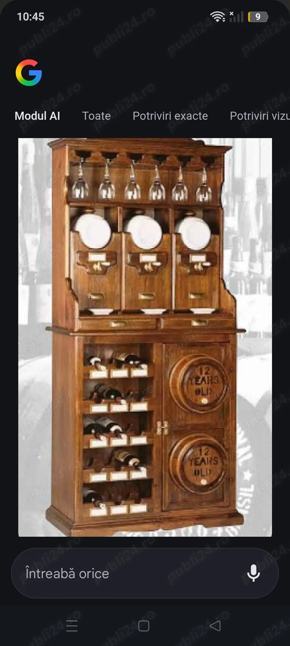 Mobil  rustic  Italian .Bodeg 