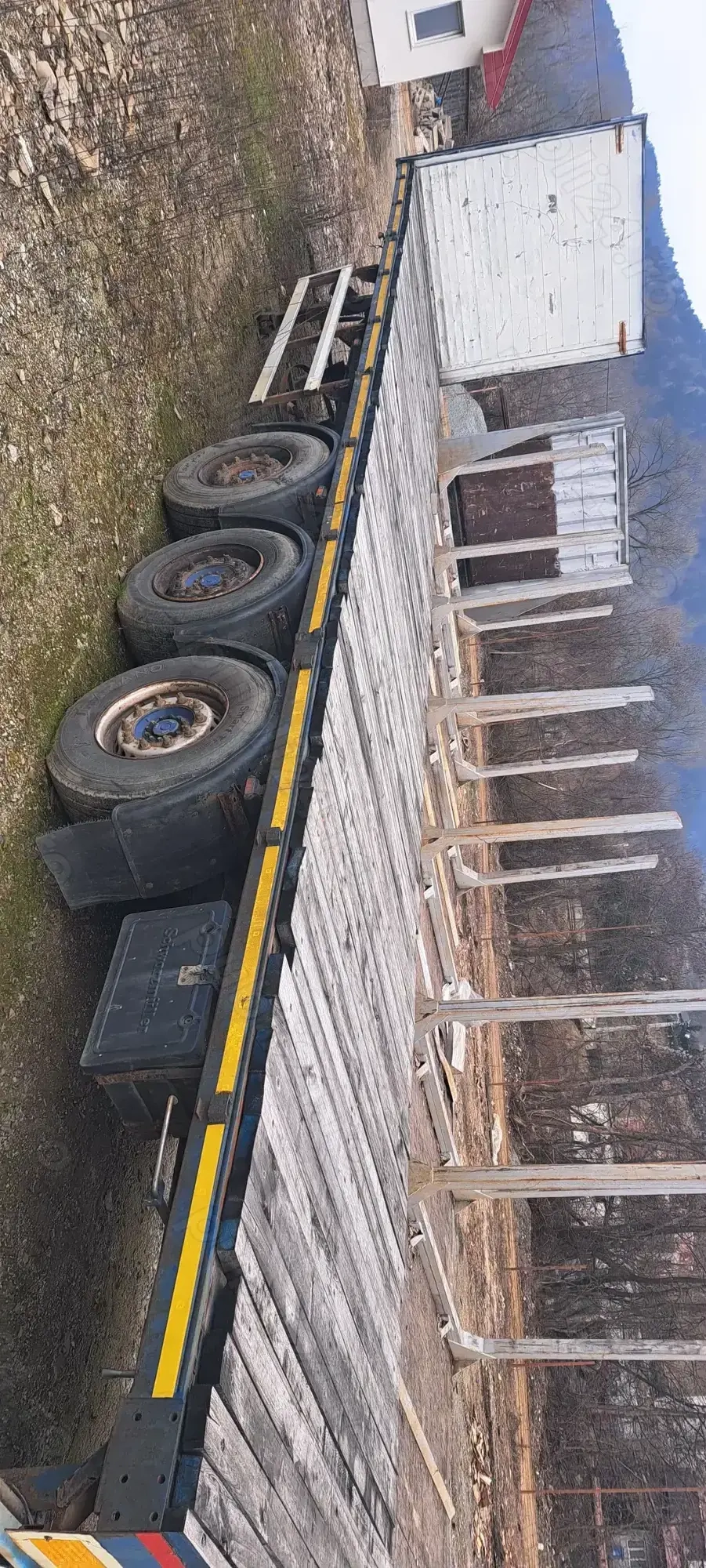 Cap tractor Ford 1848 T 2019 + trei remorci