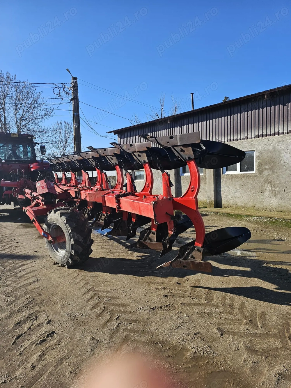 Utilaje agricole de vânzare plug Gregoire Besson SPB9,7 brazde an 2017,Disc Great Plains 6,6 m