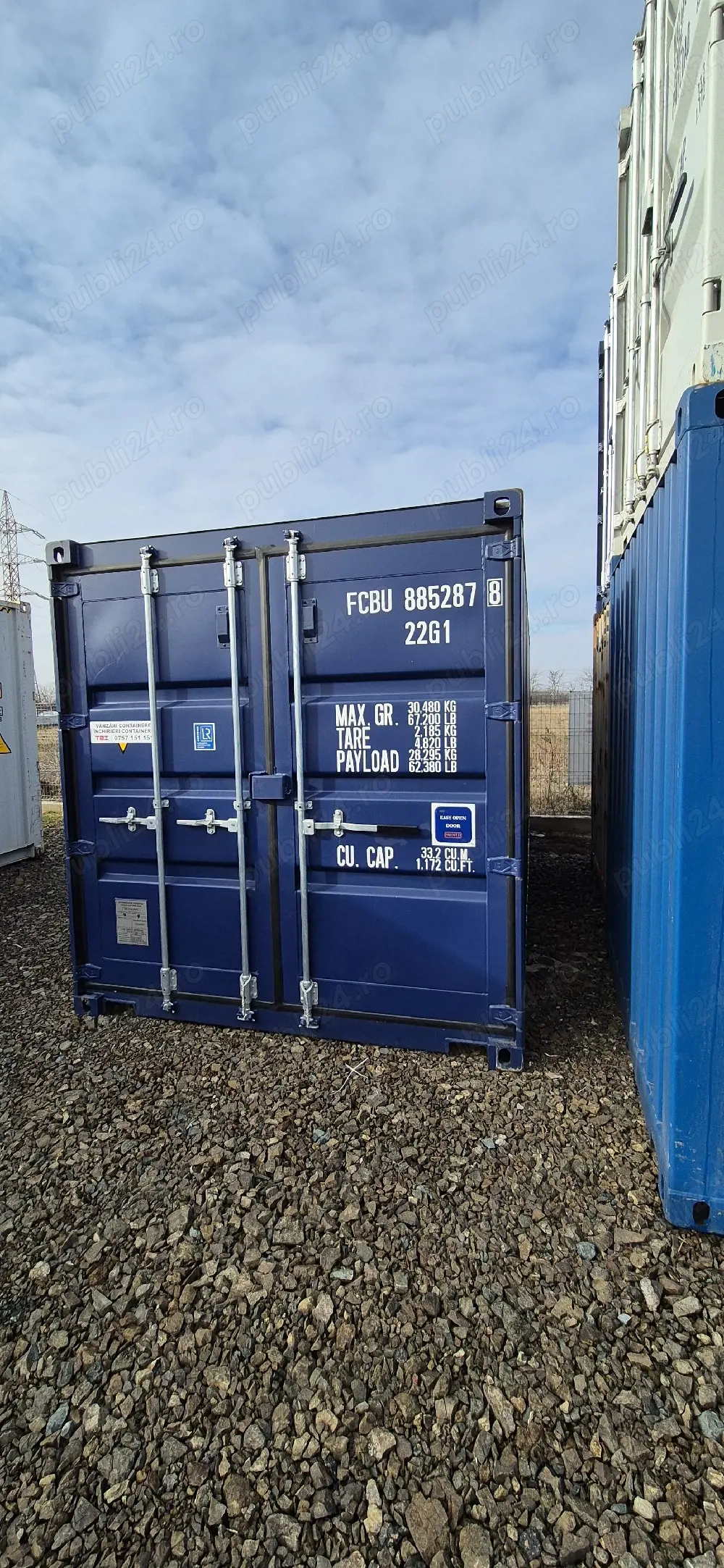 Spatii depozitare de inchiriat in containere 