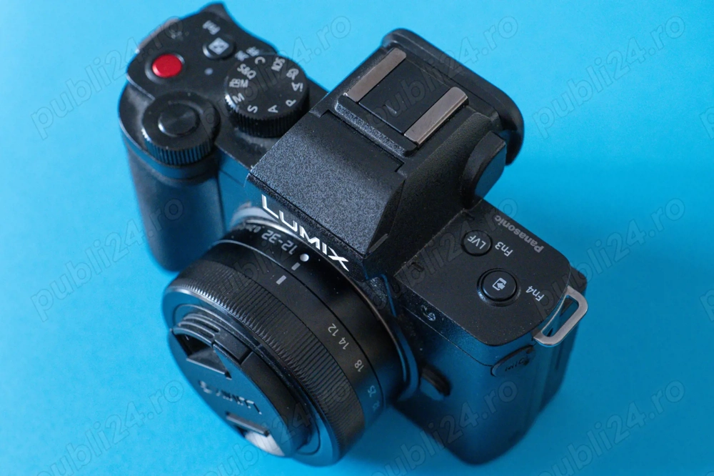 Panasonic Lumix DC-G100 Mirrorless 4K Kit cu obiectiv 12-32mm F3.5-5.6