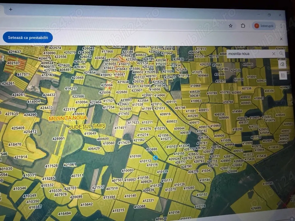 Teren Extravilan In Mosnita Noua