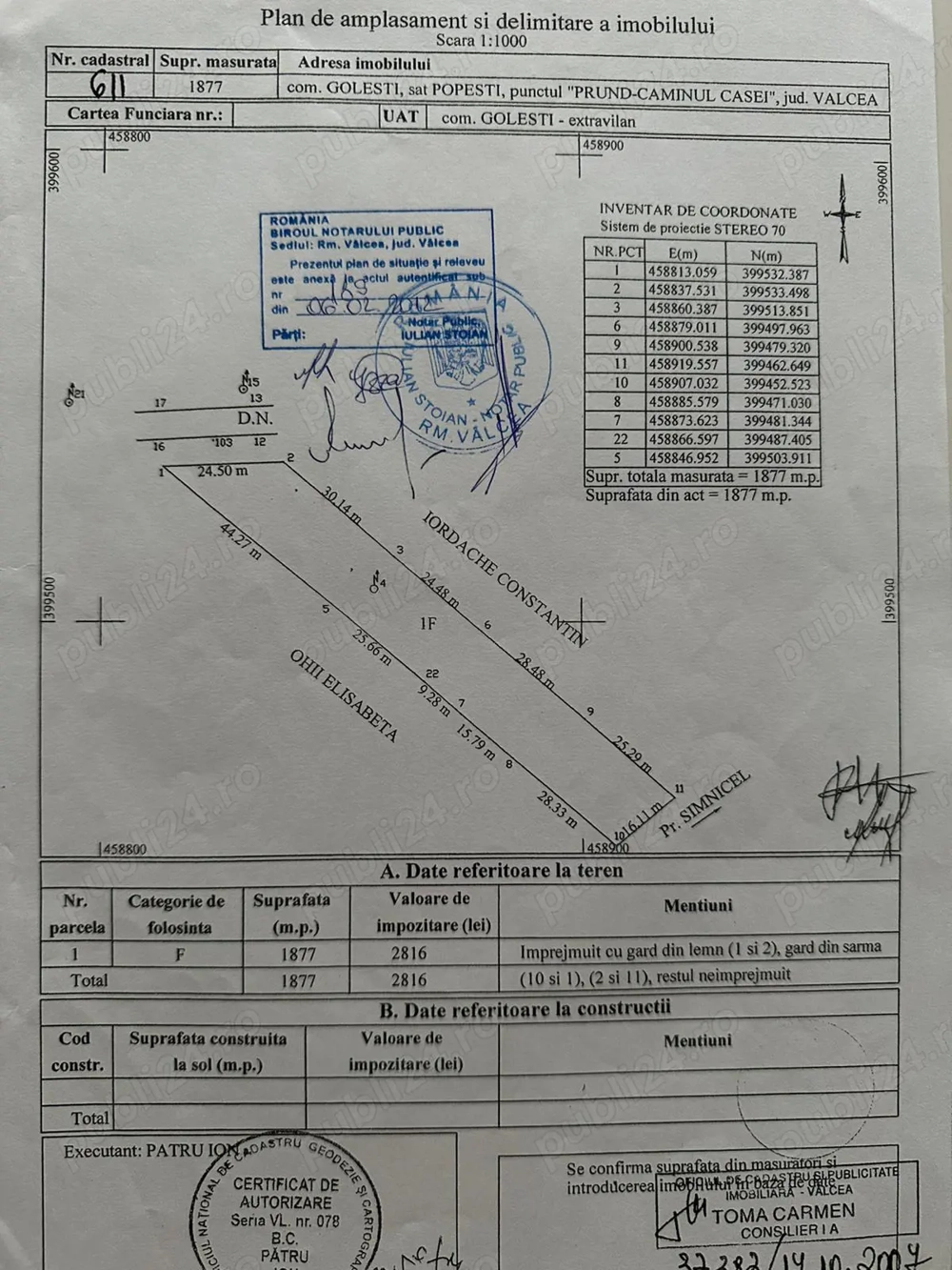 Teren intravilan 2000 mp   Hală (service camioane), Birou   Ideal Business si casa de locuit