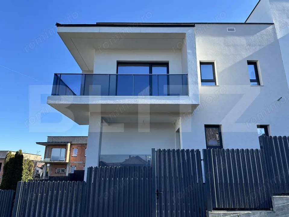 Casă tip duplex, design contemporan, ansamblu privat, zona Aerodrom Dezmir