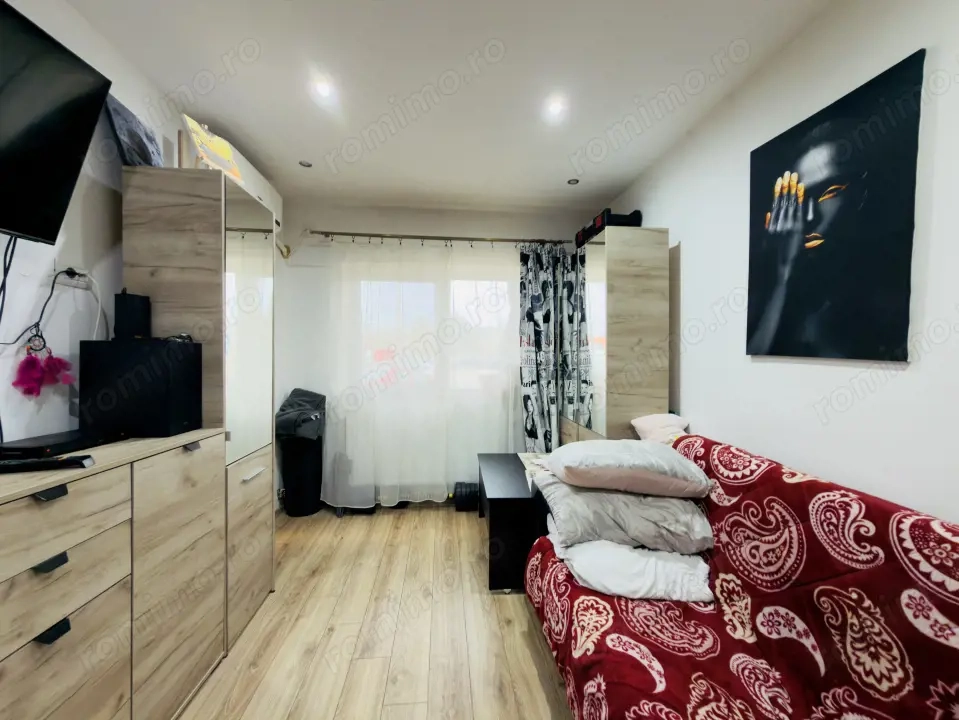 Garsoniera 20mp, mobilata utilata, centrala proprie, zona Buziasului