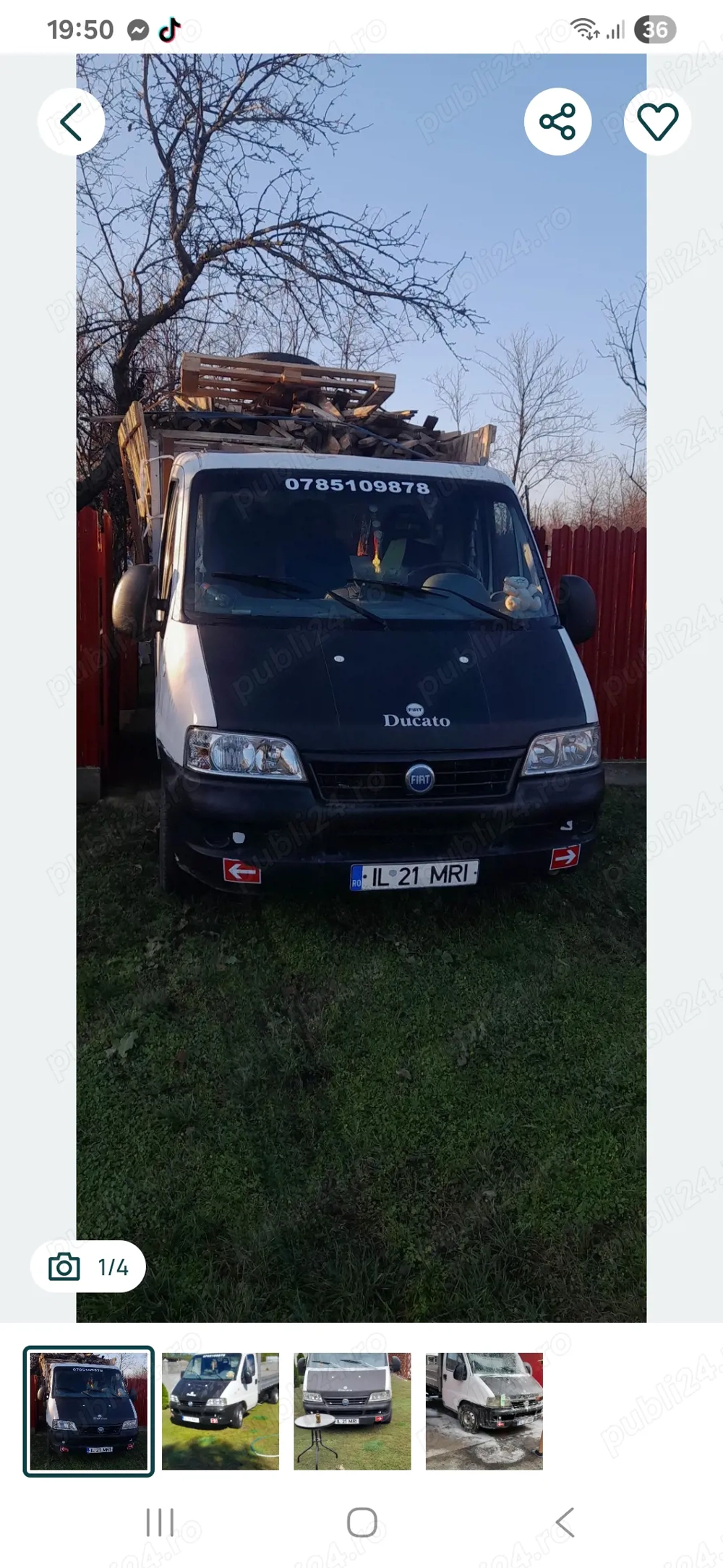 Vand fiat ducato