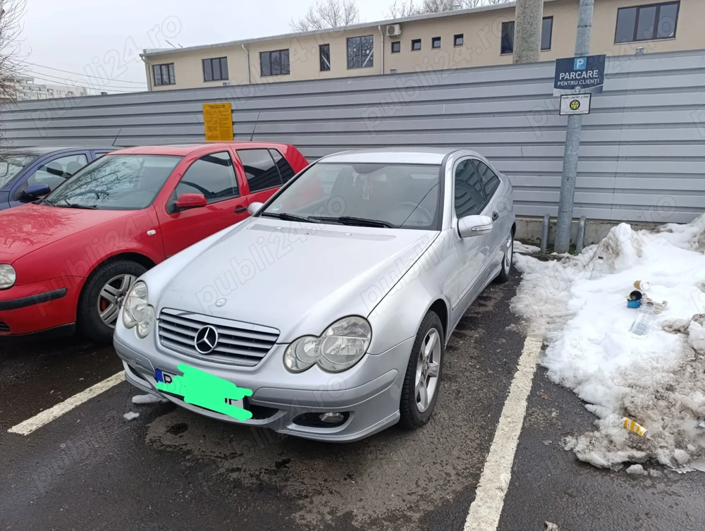 Mercedes Benz C200 2.2 CDI 2005, coupe, w203, manuala 6+1