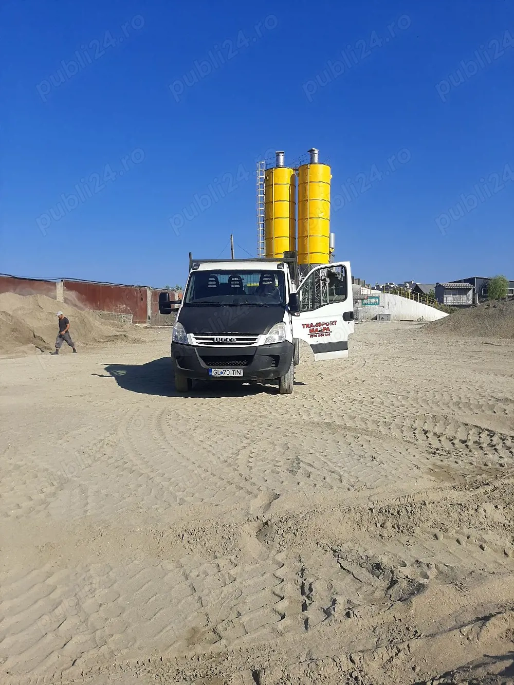 Transport balast nisip agregate