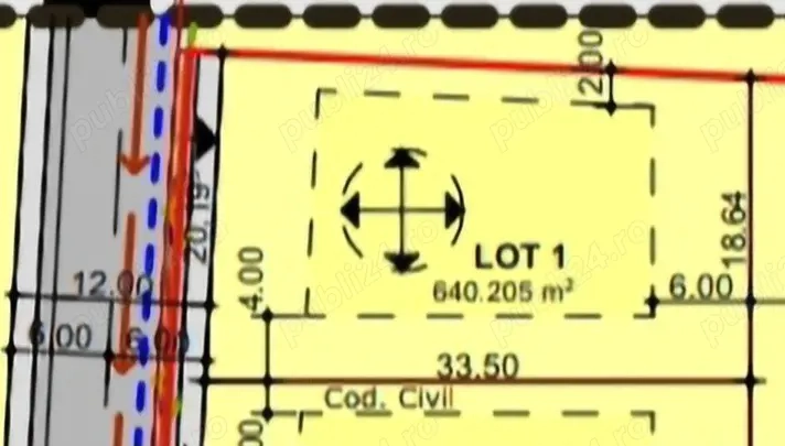 Vand teren in Osorhei