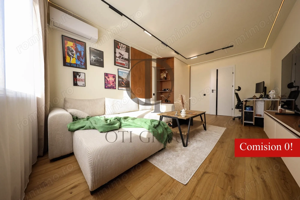 2 cam, 51 mp, renovat total, bloc izolat, zona buna Grigorescu, comision 0%