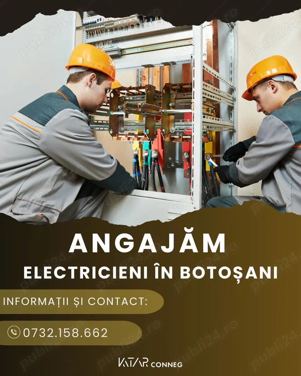 Echipa #Katar Conneg își extinde echipa de electricieni pentru orașul Botoșani.