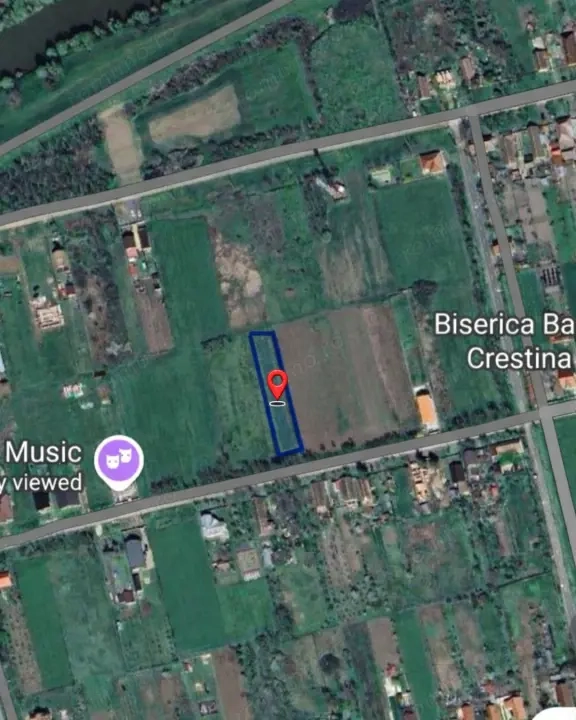 Comision 0%-Teren generos 1663 mp, Parța – toate utilitatile, asfalt