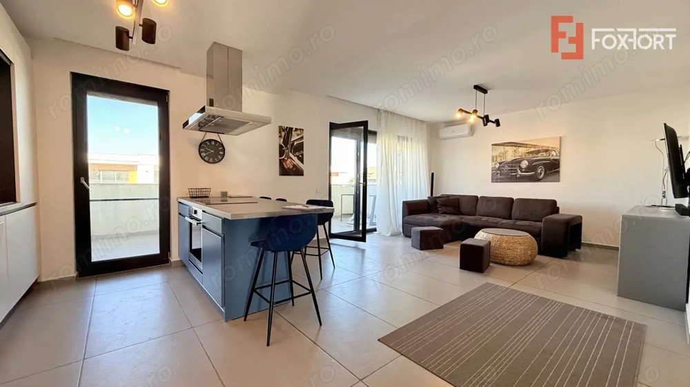 Apartament de inchiriat cu 3 camere, 98 mp utili - Dumbravita