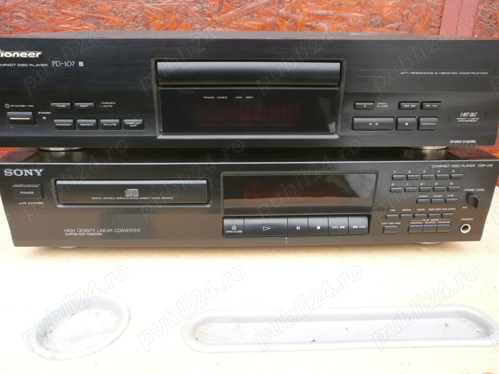 cd sony cdp 215 si pioneer pd 107