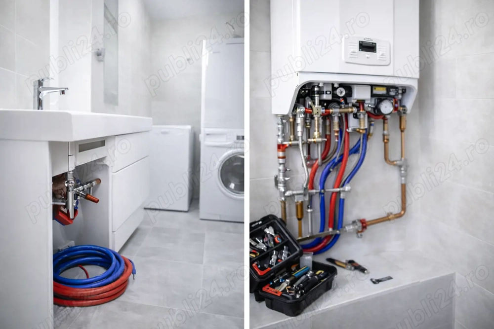 Instalator Botoșani   Renovări băi, centrale, calorifere