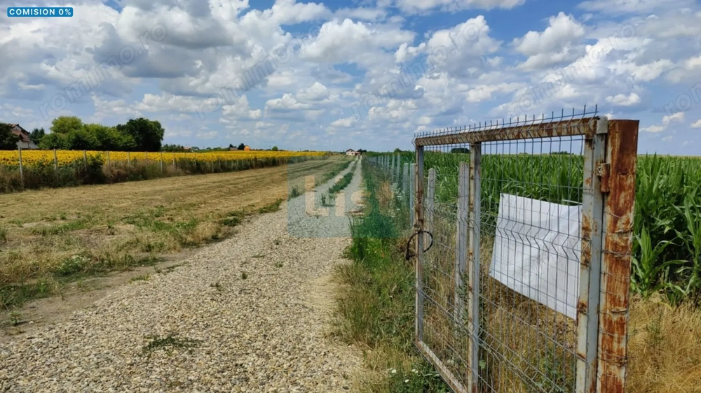 Teren agricol 9100 mp - 45.500€
