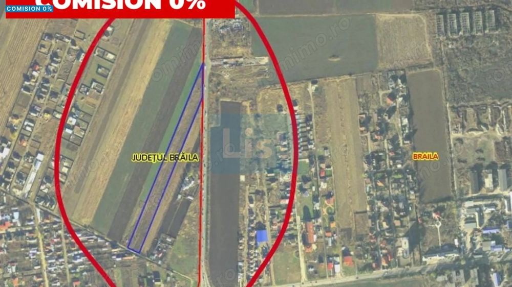 COMISION 0% TEREN CENTURA BRAILEI - OPORTUNITATE INVESTITII