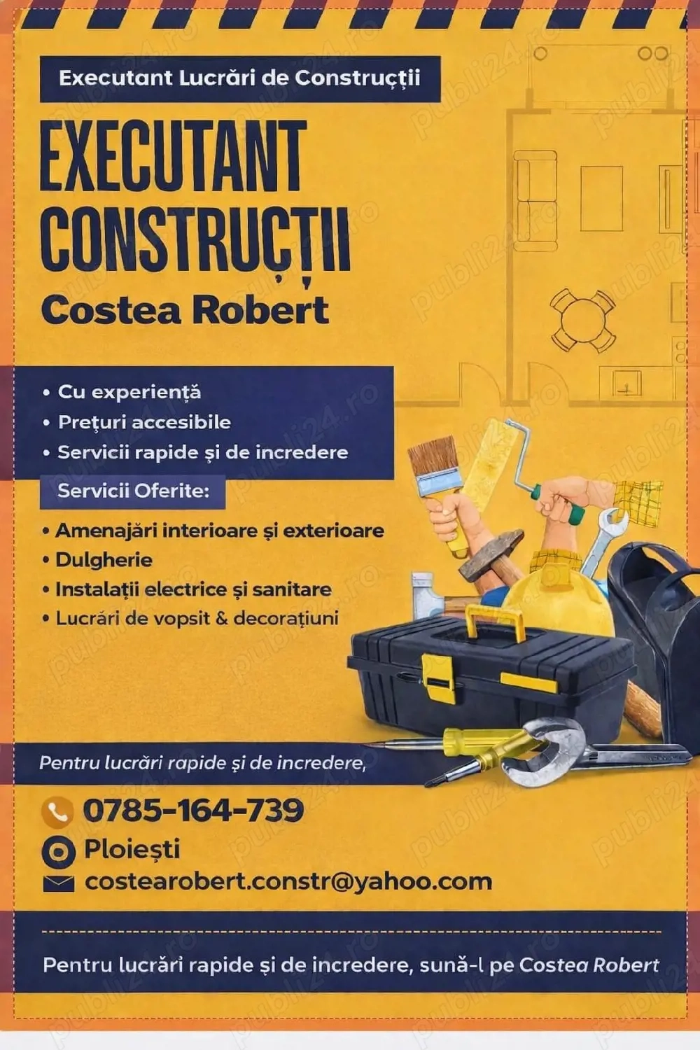 Execut construcții 