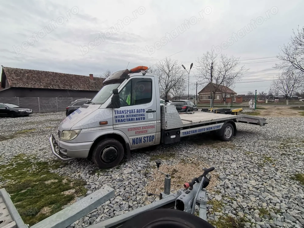 Platforma Mercedes-Benz Sprinter 2.7cdi 2004 cu clima lungime 4.50 pe 2.10