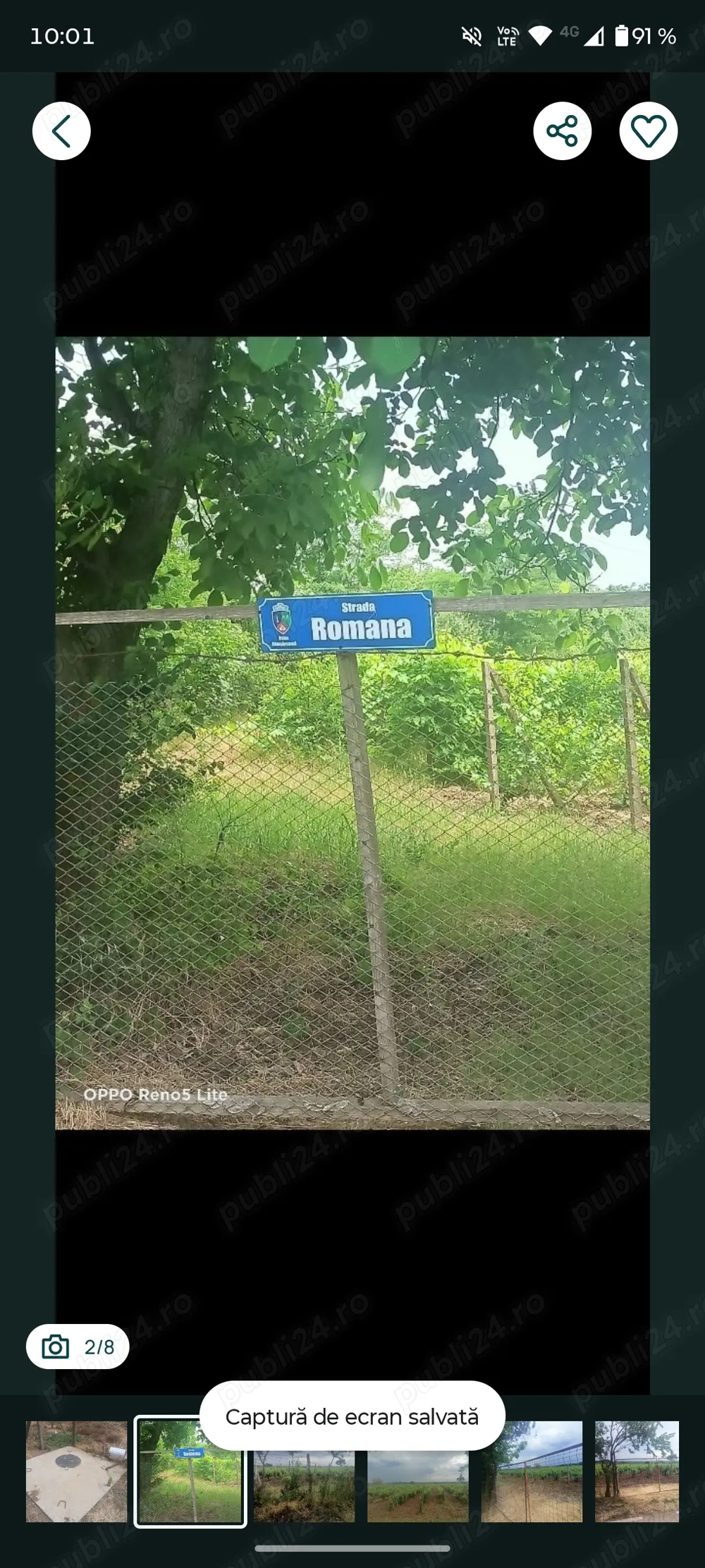 Vând teren intravilan Valea Calugareasca