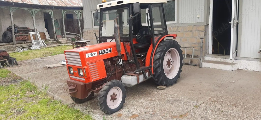 Fiat 570 tractor   Puternic, Fiabil, Pregătit de Muncă