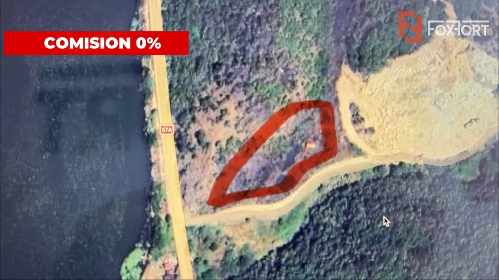 COMISION 0% - Teren la DUNARE in Caras-Severin