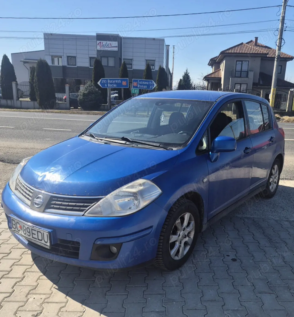 Nissan TIIDA  1.6 benzina+ GPL    2007