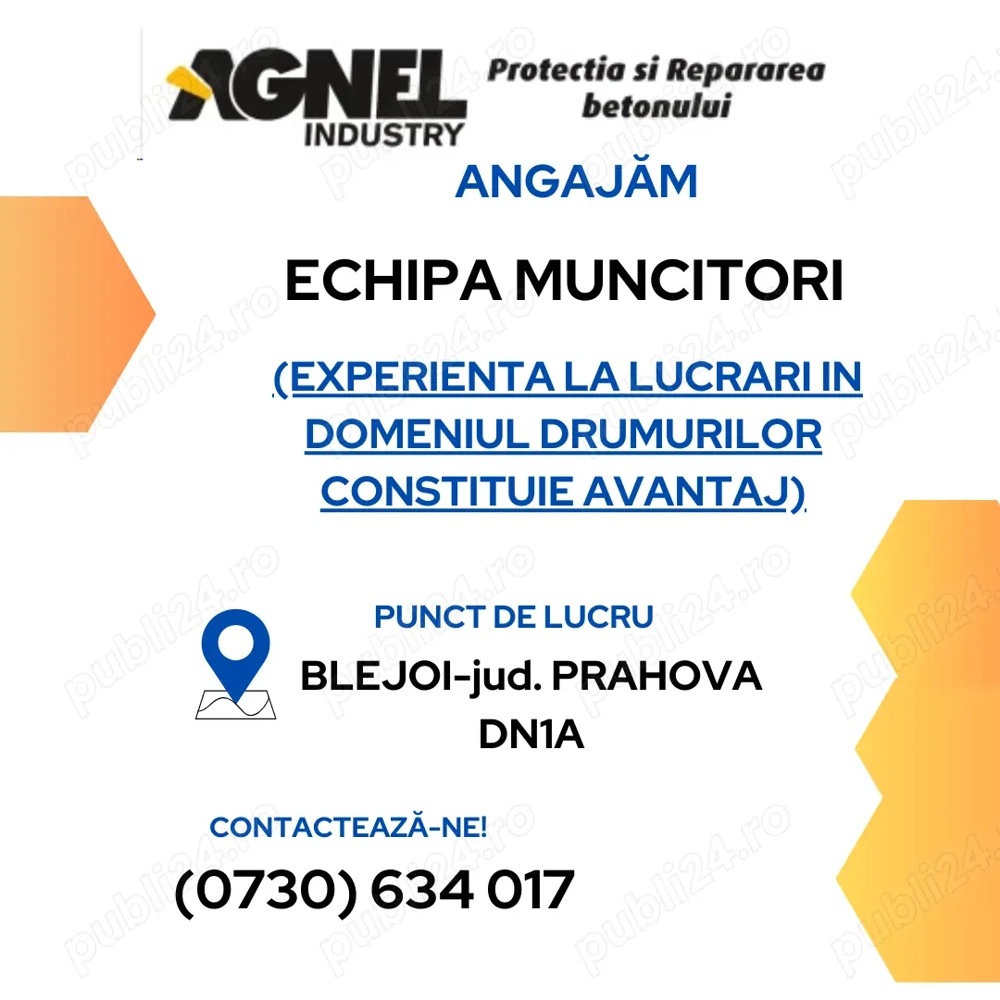 Echipa muncitori specializati in domeniul drumurilor