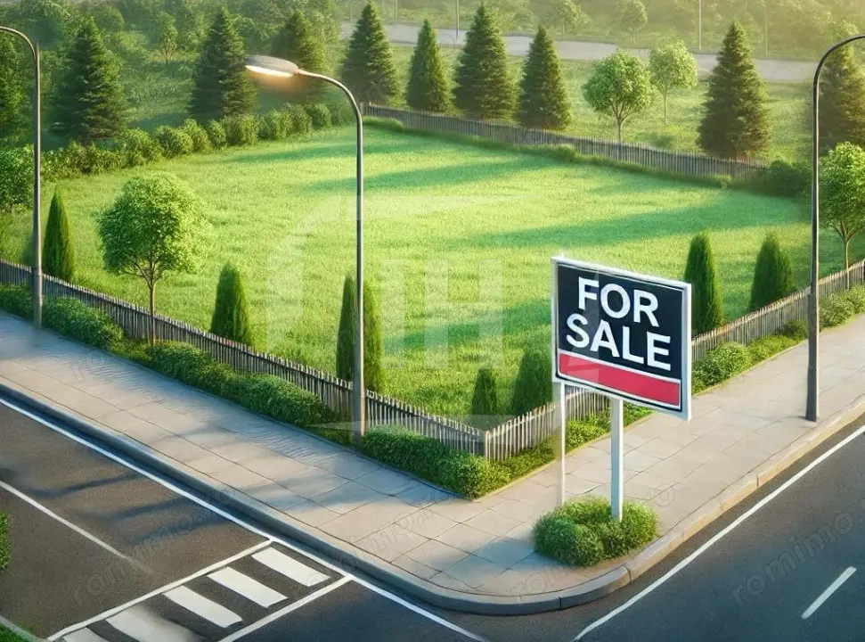 Teren intravilan, 2900 mp, 40 ml front, zona Corpadea