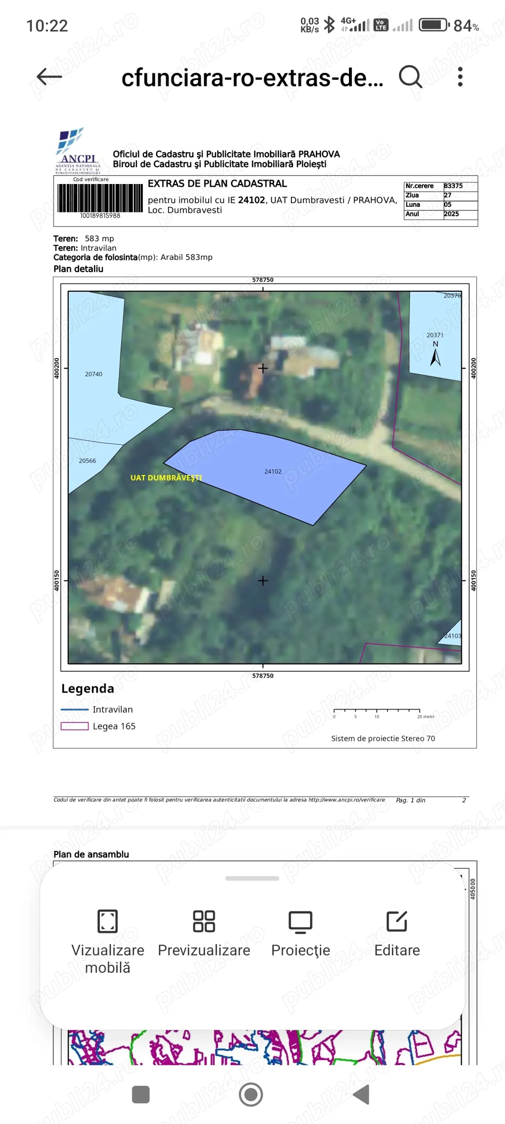 Teren pentru casa de vacanță 