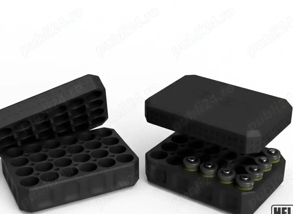 HELiX Tactical Battery Vault   Organizator Profesional 24 X CR123A   16340