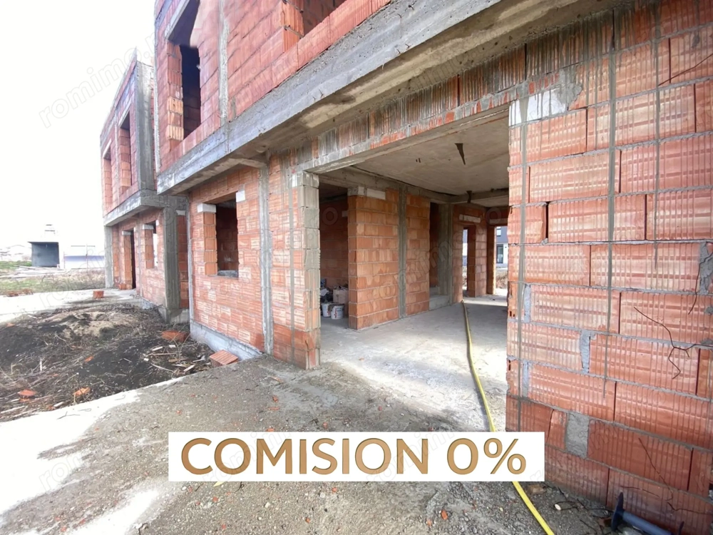 COMISION 0, CASĂ LA ROSU IN SACALAZ, 5 Camere, 107mp Utili, 300mp Teren